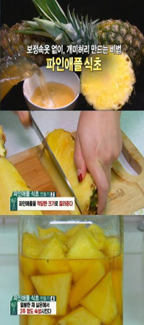 사진 : 파인애플 식초 / 온라인 커뮤니티