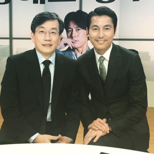 [손석희 정우성. 사진=정우성 인스타그램]