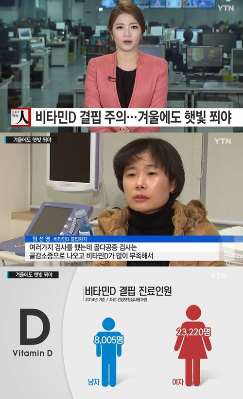 비타민 D 결핍 주의 비타민 D 결핍 주의