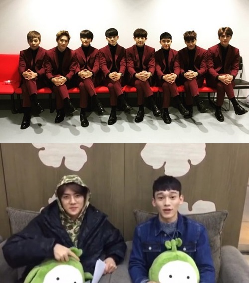 사진: 슈키라, 세훈 SNS
