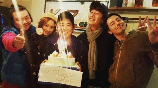 [성동일 모친상. 사진=이광수 인스타그램]