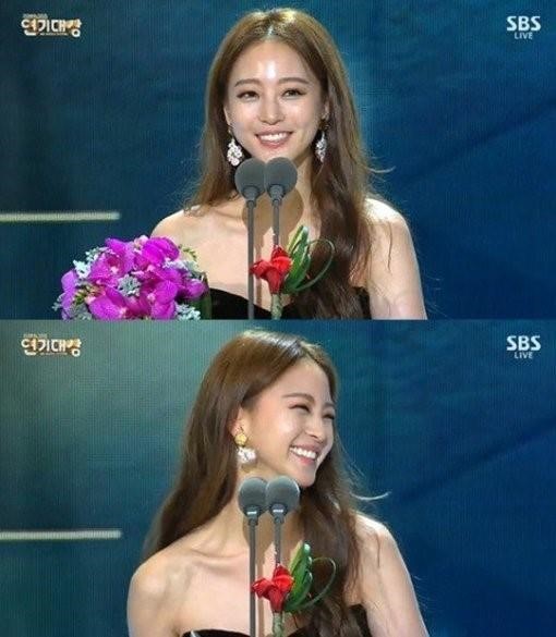 ['마담 앙트완' 한예슬 깜짝발언. 사진='2014 SBS 연기대상' 방송화면 캡처]