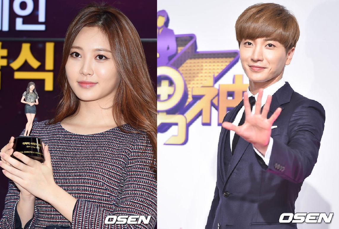 Yura and Leeteuk (OSEN)