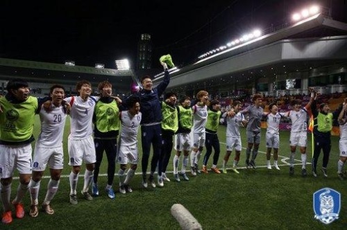 [8회 연속 올림픽 본선 진출. 사진제공=대한축구협회]
