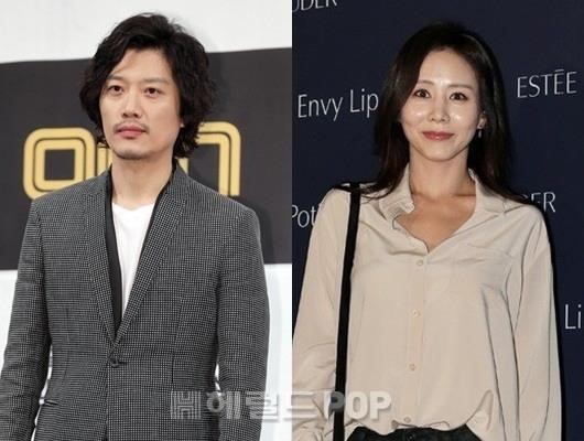 [박희순 박예진. 사진=송재원 기자]