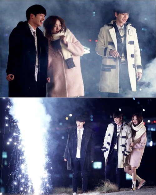 [서강준 이성경 박해진. 사진제공=tvN '치즈인더트랩']