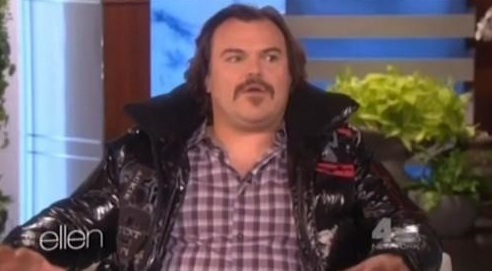 [잭블랙. 사진=NBC '엘렌 드제너러스쇼' 방송화면 캡처]