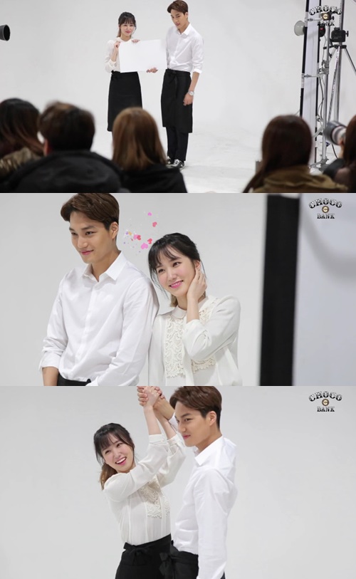 사진:초코뱅크포스터촬영현장