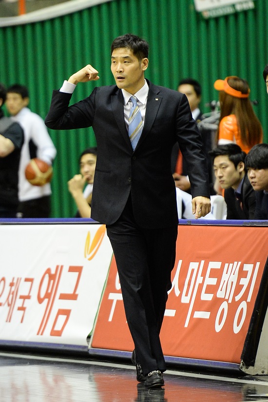 14일 조동현 kt 감독. 사진=KBL