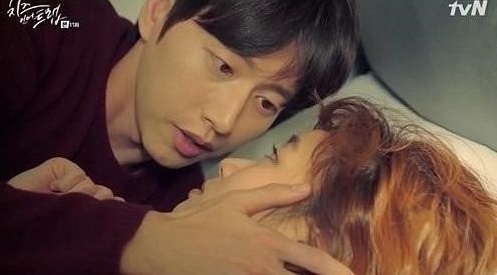 [김고은 박해진. 사진=tVN '치즈 인 더 트랩' 방송화면 캡처]