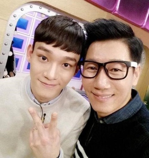 ['라디오스타' 첸 지석진. 사진=지석진 인스타그램]