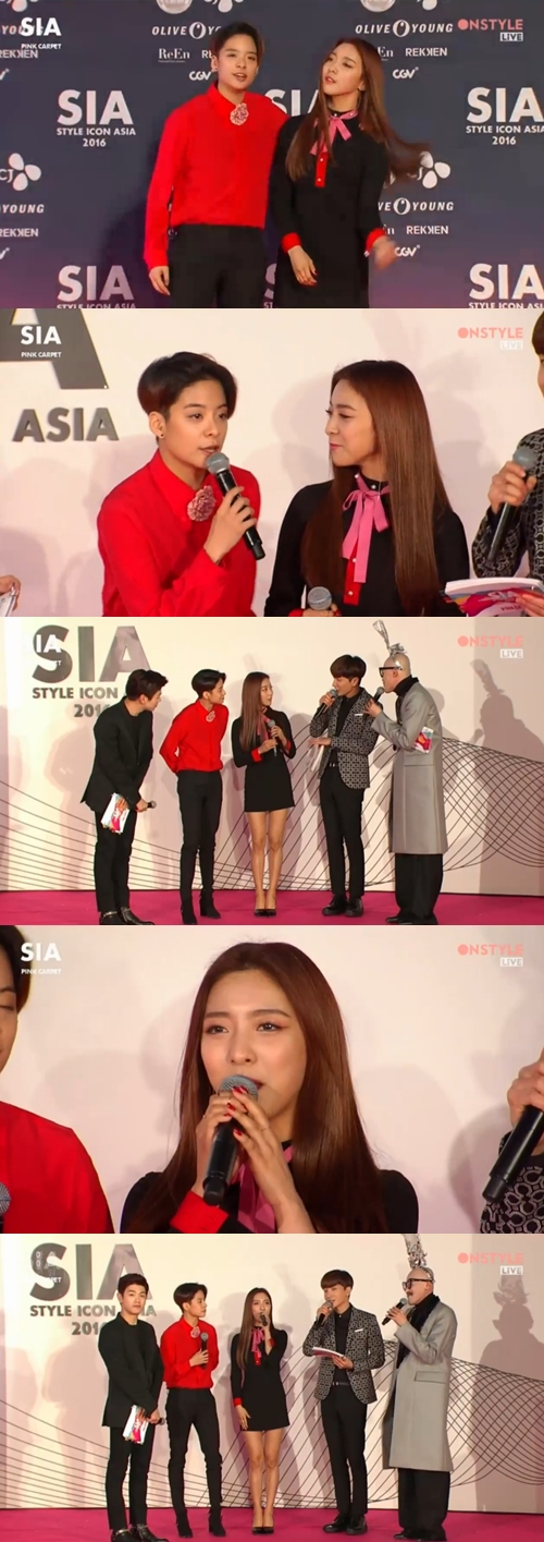 사진 : 네이버 V앱 ‘Style Icon Asia 2016’ 중계