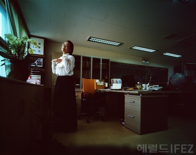 <앵글에 담긴 근현대 한국문학> 전시 중 B사감과 러브레터, 윤정미 작가 [사진제공=한국근대문학관]