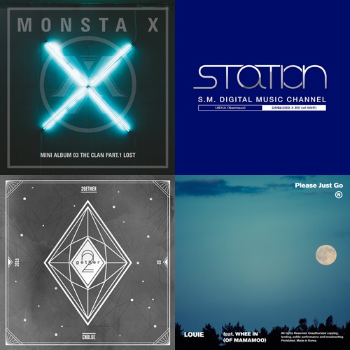 몬스타엑스, SM스테이션, 씨앤블루, 루이 앨범커버