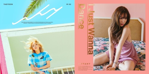 태연, 티파니 솔로앨범 커버