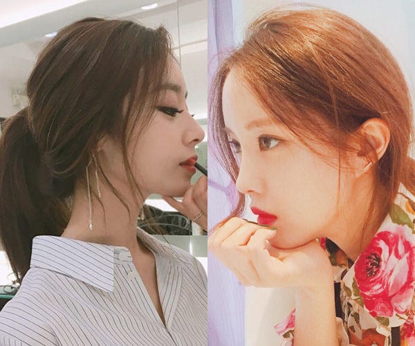 지연, 효민 인스타그램