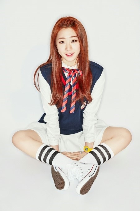 K-pop group I.O.I’s Yu Yun-jung (Starship Entertainment)