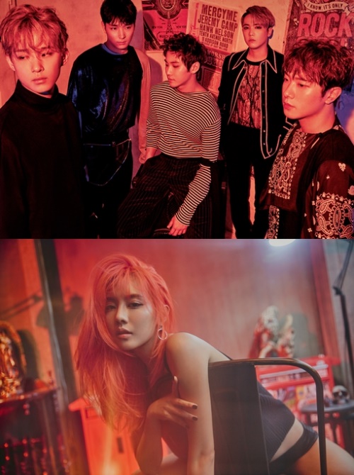 사진=FNC, JYP 제공