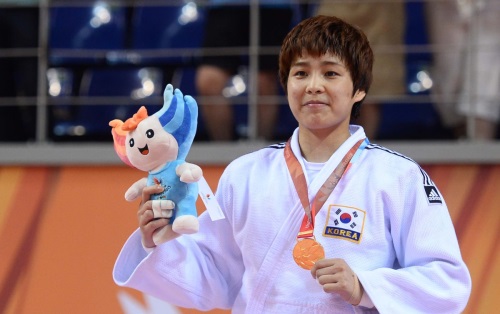 여자 유도 70kg급 김성연의 올림픽 도전은 16강전에서 끝나고 말았다. [사진=뉴시스]