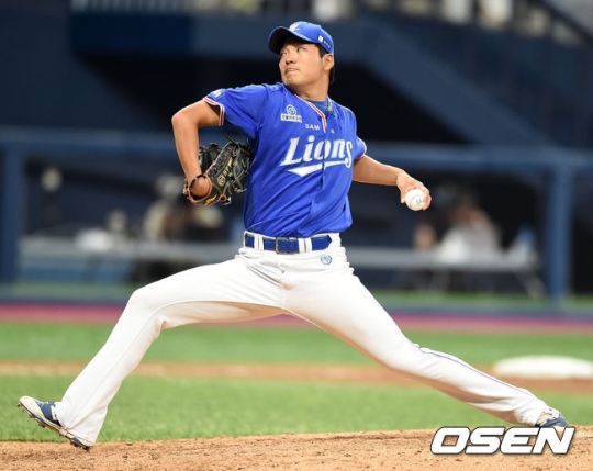 데뷔 첫 선발승을 기록한 삼성 백정현. [사진=OSEN]
