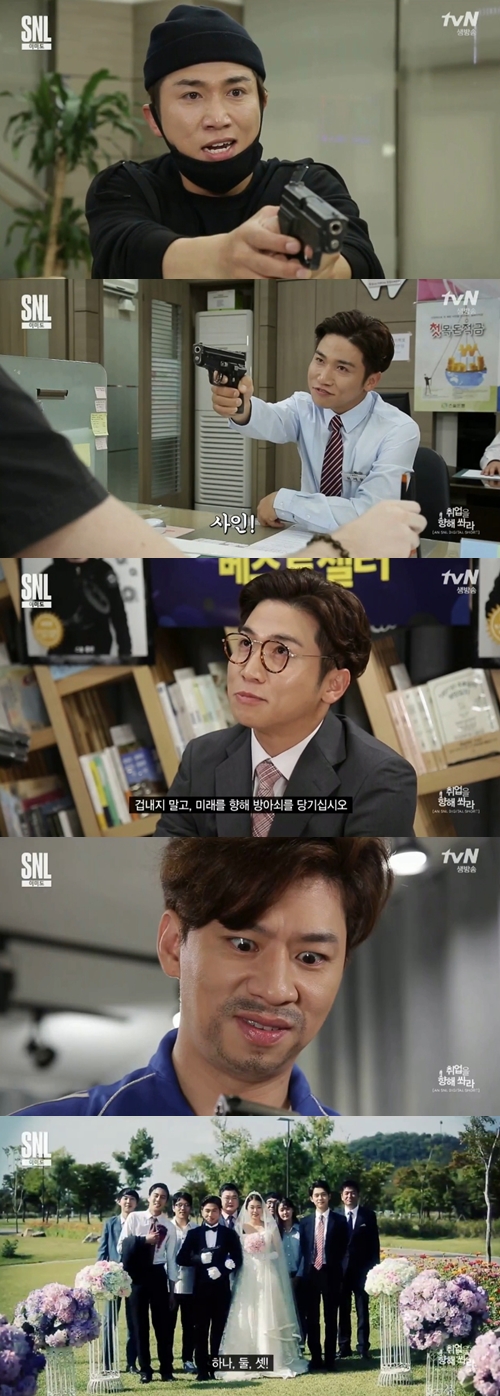 [어게인TV] 'SNL코리아8' 유세윤X김준현X김민교, 하드코어 웃음 사냥꾼 - 헤럴드뮤즈 (Herald Muse)