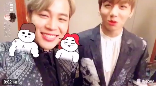 사진=방탄소년단 공식SNS