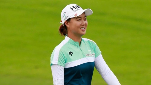 이민지가 21일 블루베이 2라운드에서 6타차 선두를 질주했다. [사진=lpga 홈페이지]