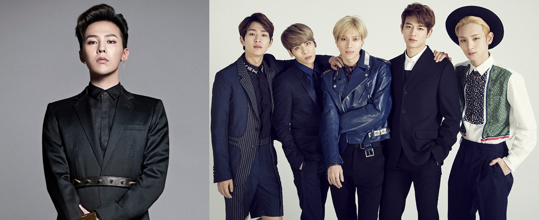 (Left) YG Entertainment, S.M. Entertainment
