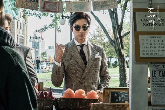 Actor Gong Yoo plays the role of the dokkaebi Kim Shin (tvN)