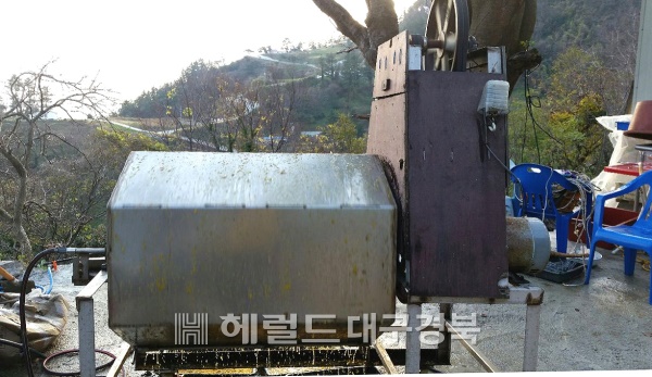 자동화 설비를 갖춘 세척기