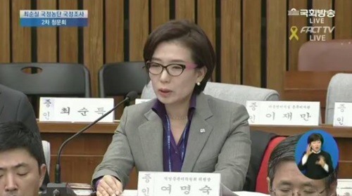 여명숙 게임물관리위원회 위원장이 3차 청문회에 출석해 작심발언을 이어갔다.