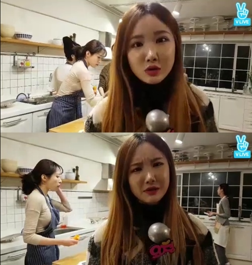V앱 방송화면 캡처