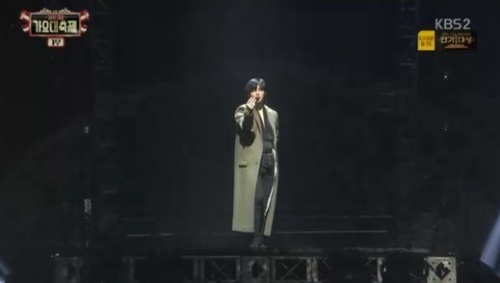 ‘2016 KBS 가요대축제’에서 샤이니 태민이 압도적인 무대 퍼포먼스를 선보였다. 사진=가요대축제 캡처