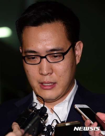 최근 특수폭행 공용물건손상 업무방해 등 3가지 혐의로 구속된 아시안게임 금메달리스트 김동선 씨. [사진=뉴시스]
