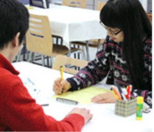 메가스터디의 1:1 입시전문 담임 상담 장면.(사진: 메가스터디 사이트)