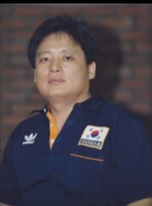 장춘배 후보의 탁구선수 시절 모습.