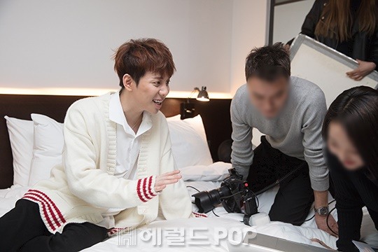 박경 매거진 화보 촬영 현장
