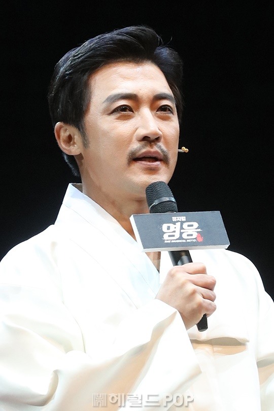 뮤지컬 '영웅' 안재욱/사진=서보형 기자