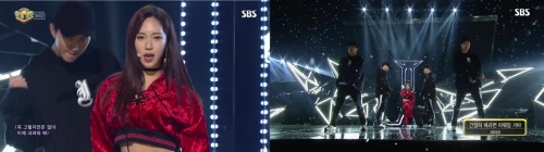 아이(I) '인기가요' 무대