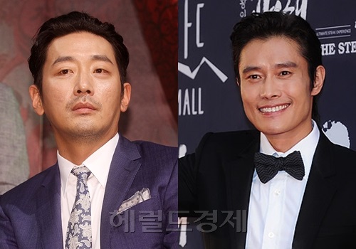 배우 이병헌과 하정우가 영화 제작자로 나섰다.