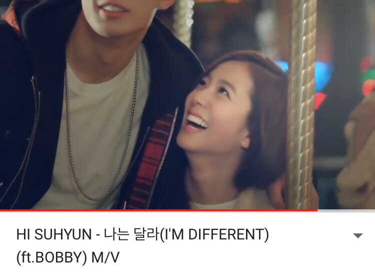 A screenshot of Hisuhyun music video (YG Entertainment)