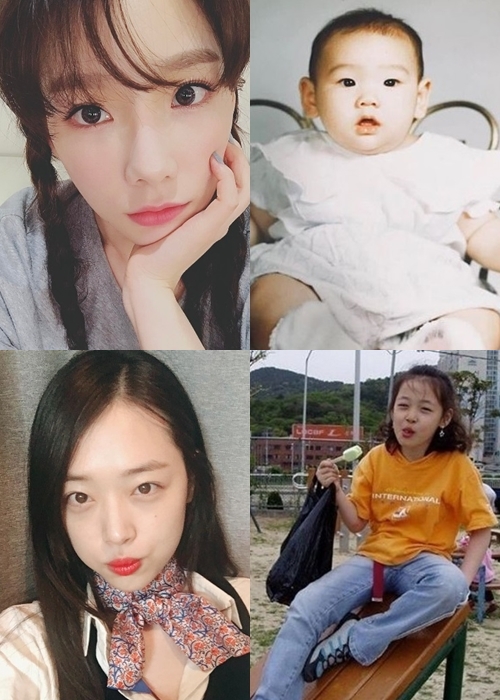 태연, 설리 인스타그램