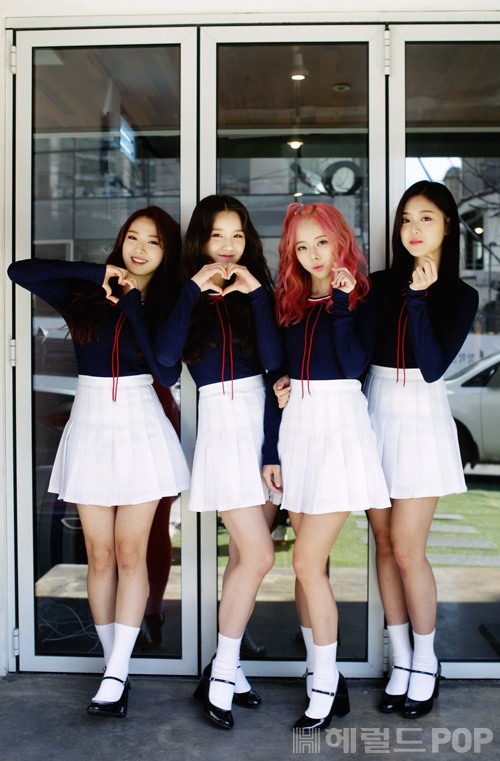 하슬, 희진, 비비, 현진 / 사진=이지숙 기자