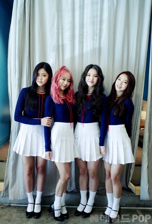 현진, 비비, 희진, 하슬 / 사진=이지숙 기자