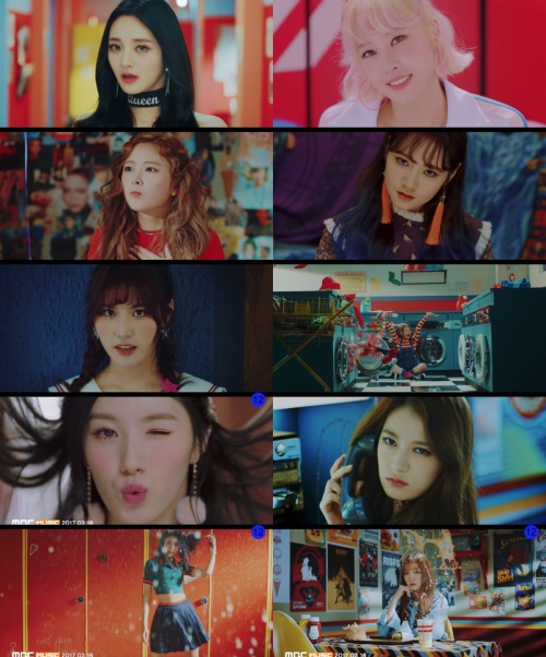 사진=프리스틴 '위 우' MV 캡처
