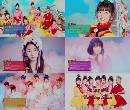 South Korean girl group Oh My Girl (WM Entertainment)