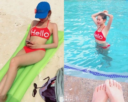 배우 황승언의 비키니 패션이 화제다. 사진=황승언 인스타그램