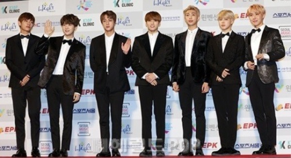 South Korean boy band BTS (Herald DB)