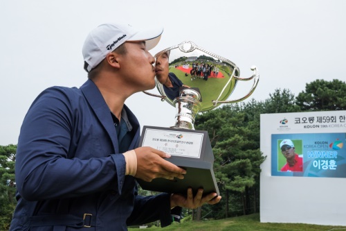 이경훈은 지난해 한국오픈에서 2연패에 성공했다. [사진=코오롱그룹]