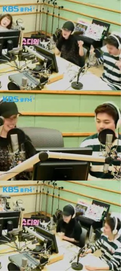 KBS Cool FM '이수지의 가요광장' 보이는 라디오 캡처
